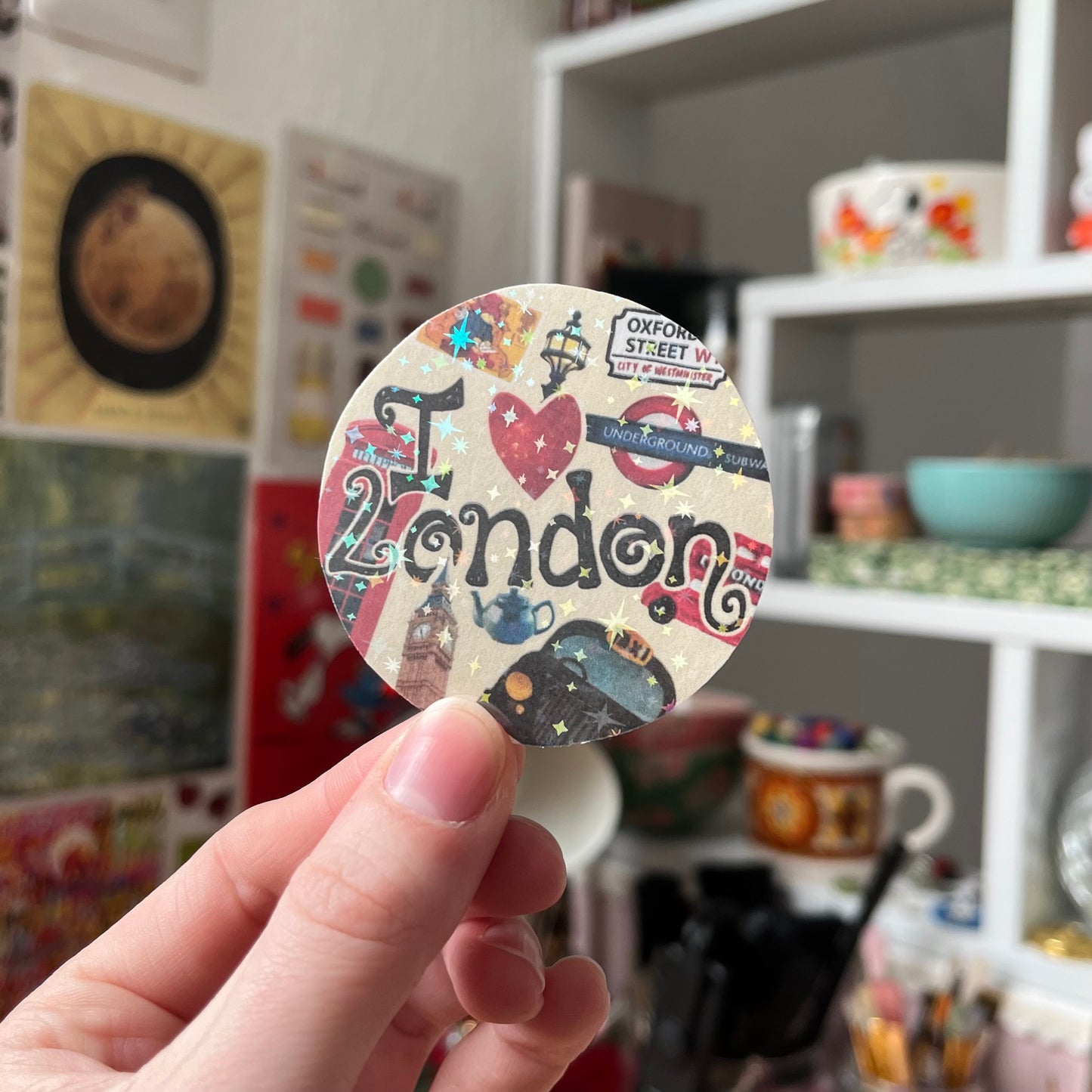 ‘i love london’ sticker