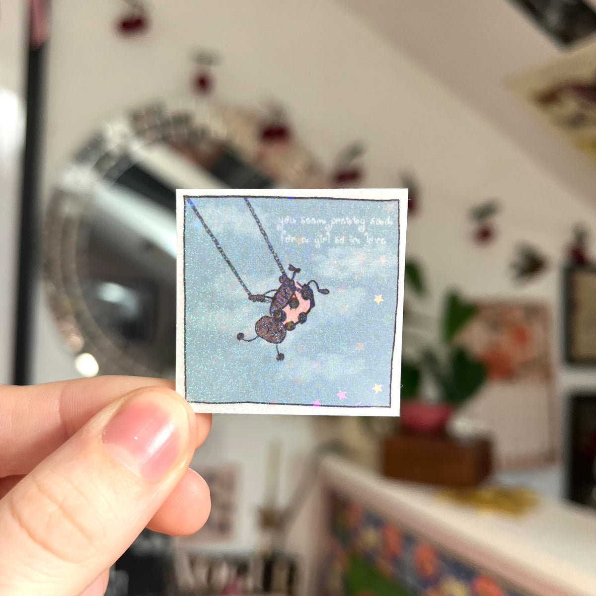 ‘you seem pretty sad..’ sticker