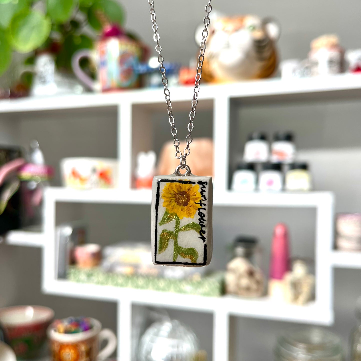 ‘sunflowers’ necklace
