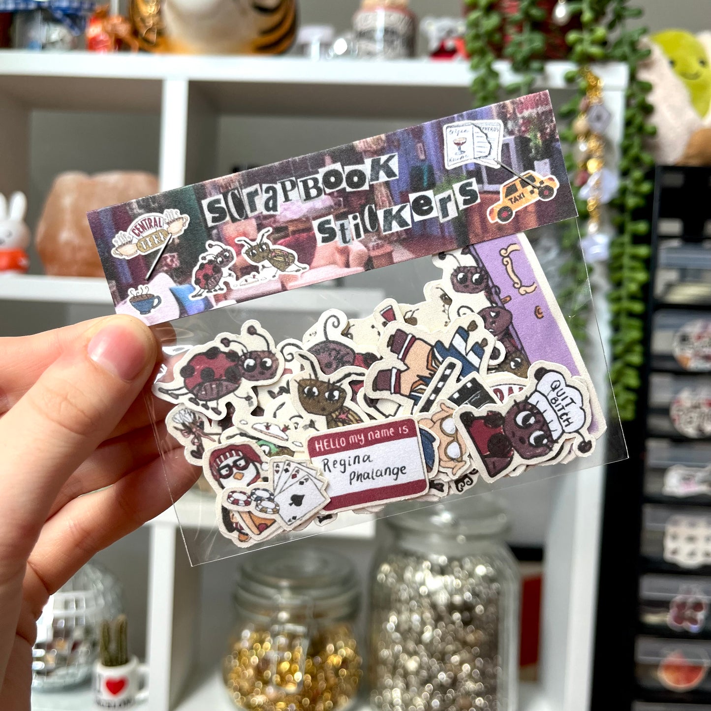 ‘friends’ scrapbooking stickers