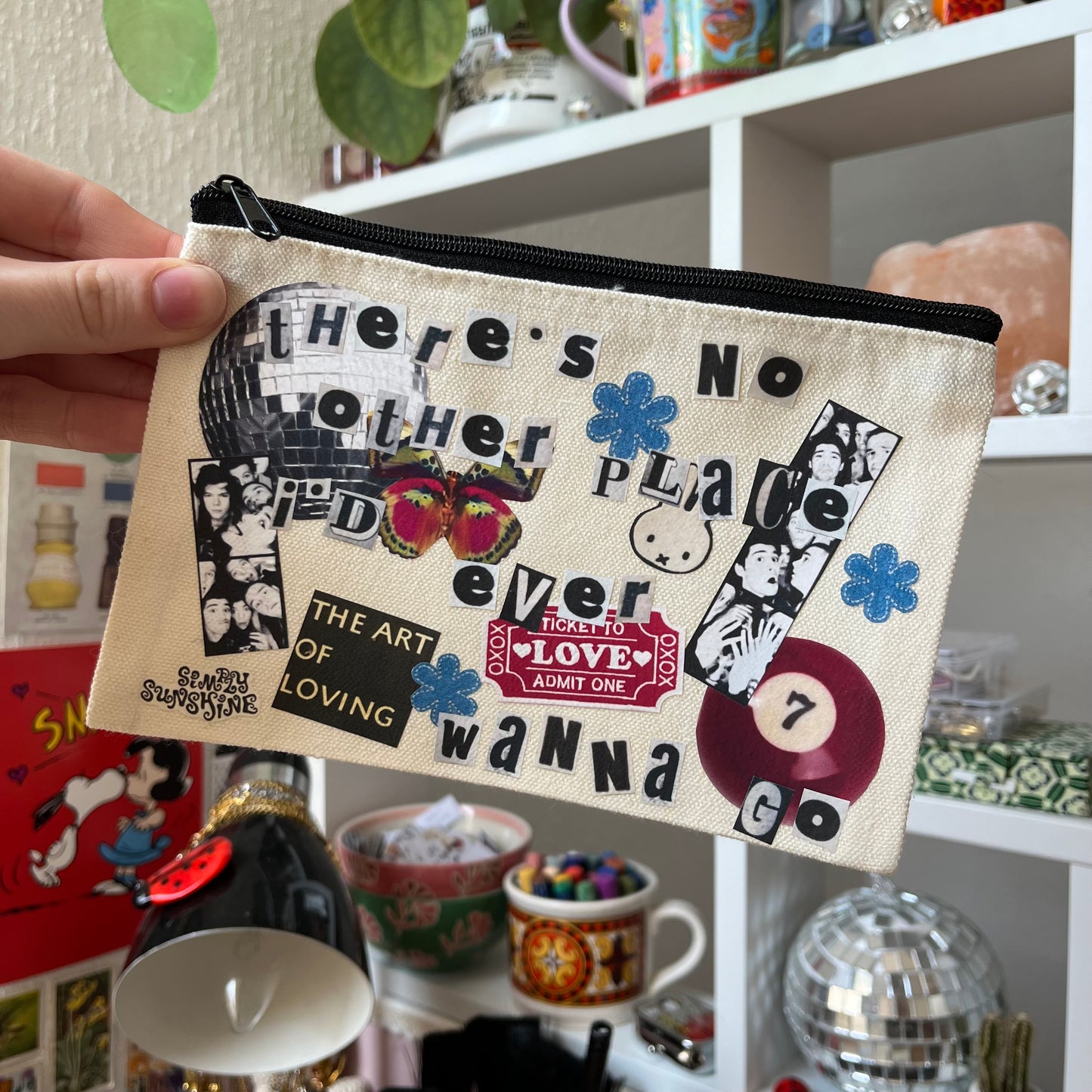 ‘no other place’ pouch
