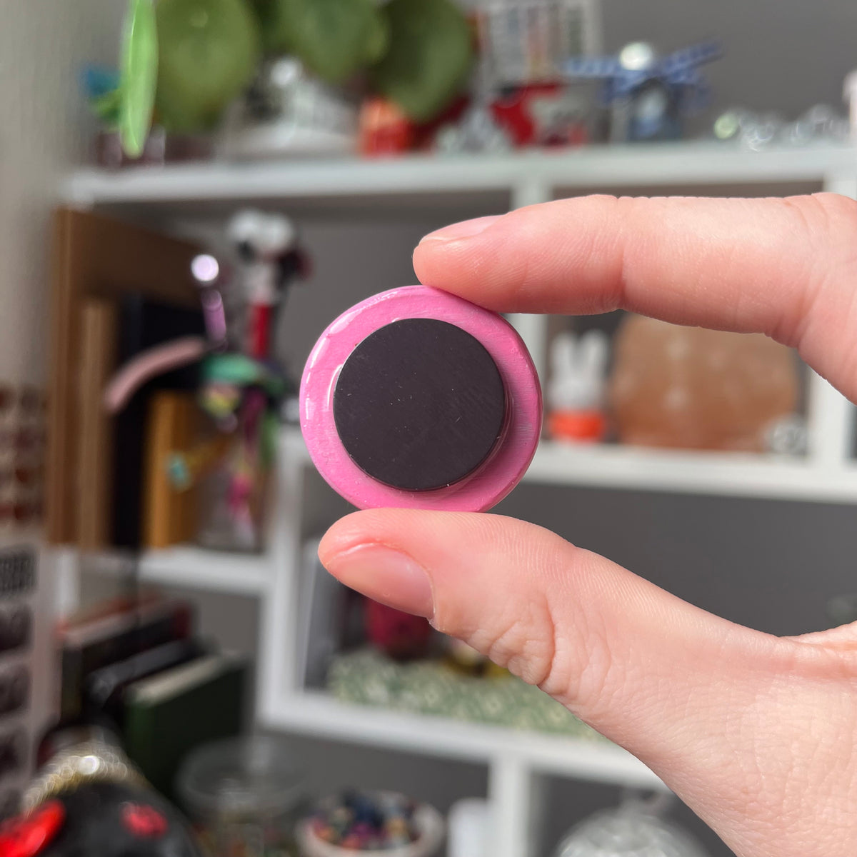 ‘starry lover’ clay magnet