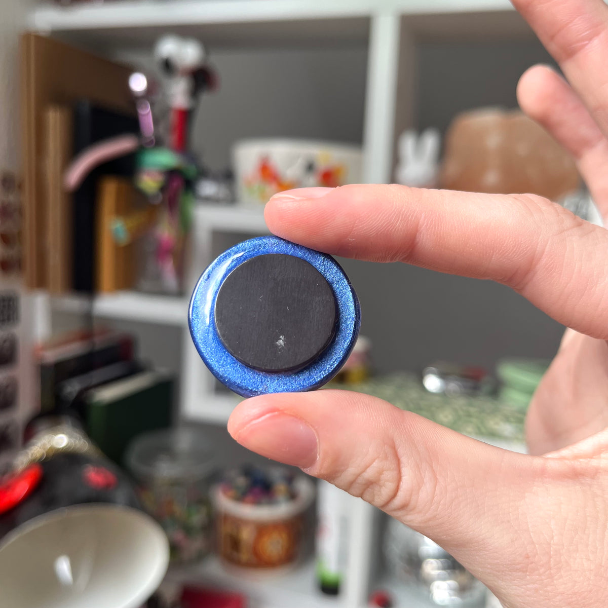 ‘moon child’ clay magnet