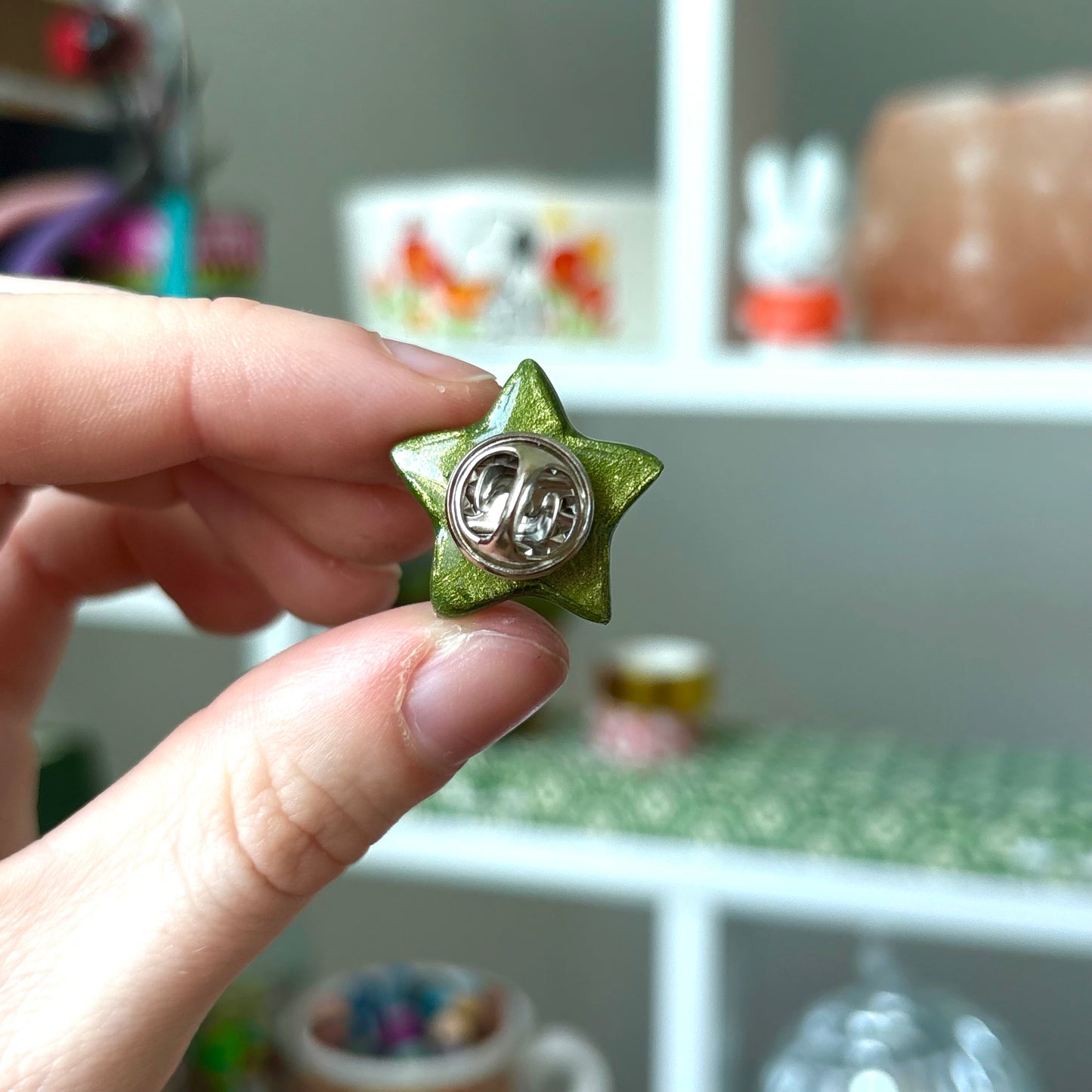‘willow’ clay pin (no.2)