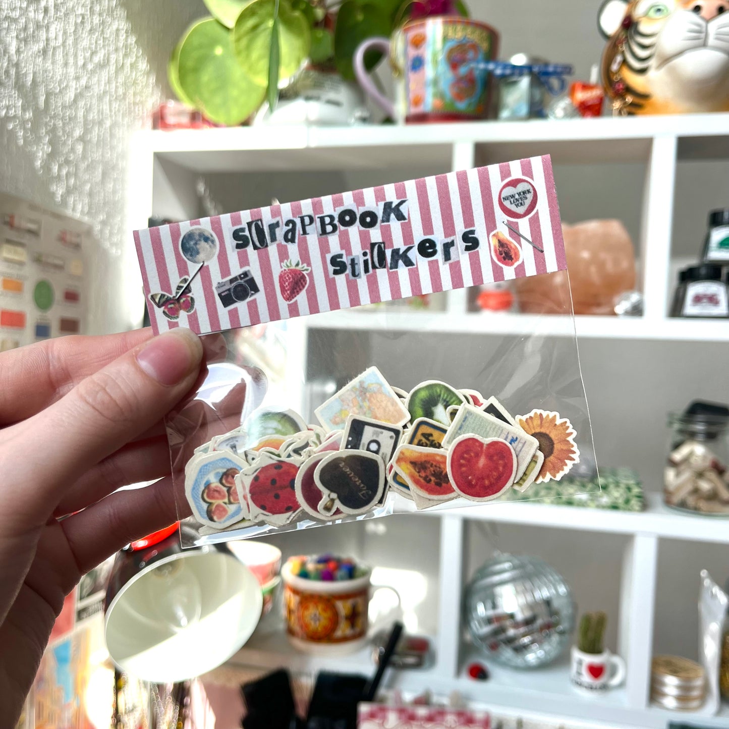 ‘mini’ scrapbooking stickers