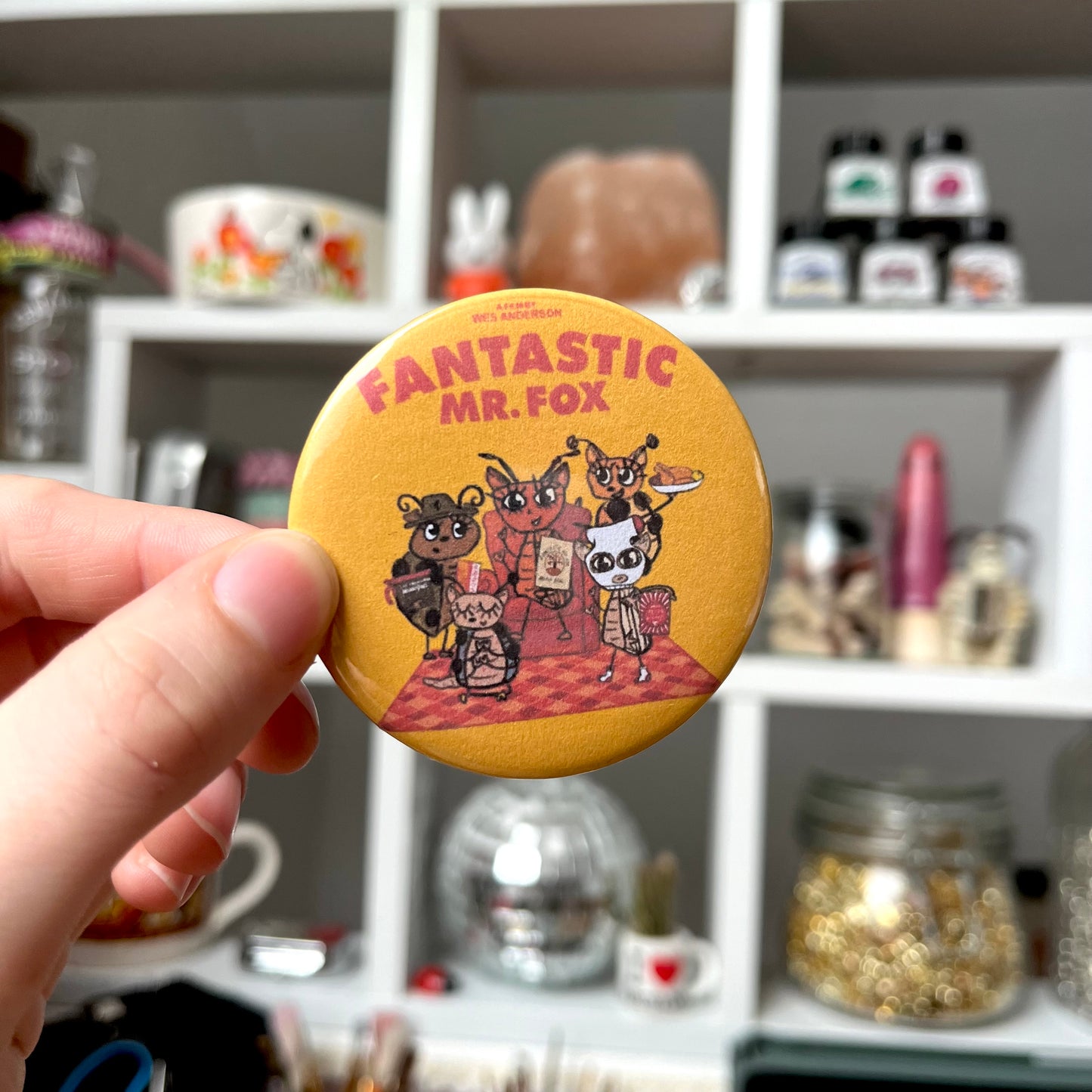 ‘fantastic mr fox’ badge