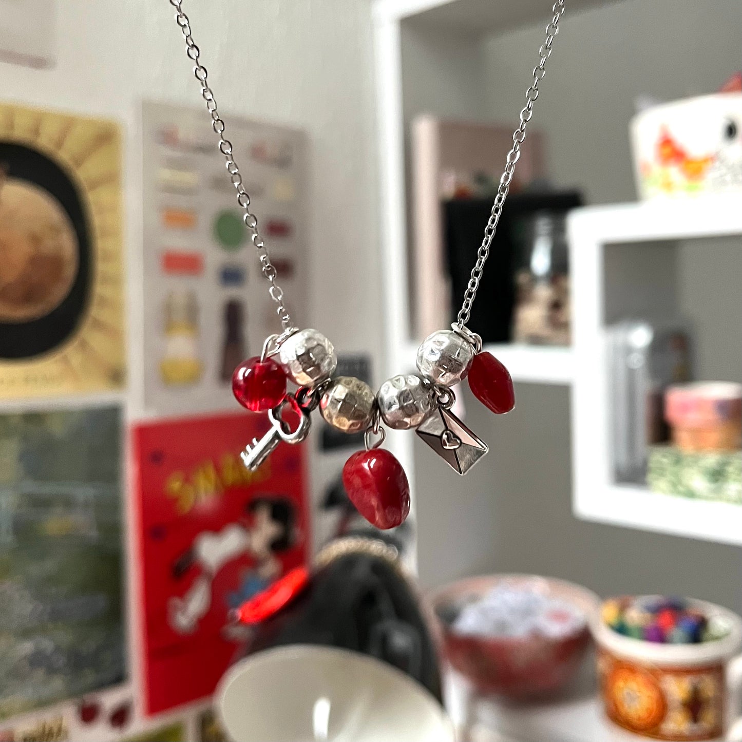 ‘i love you’ necklace