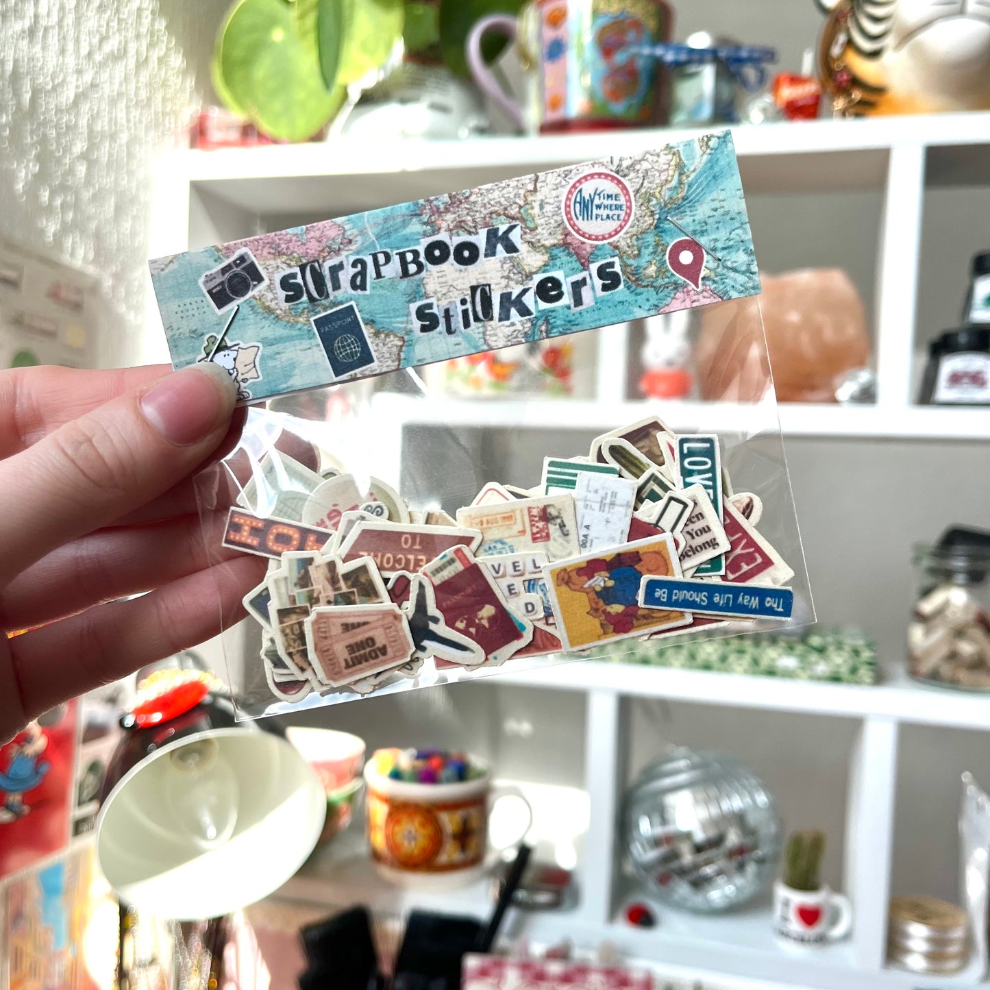 ‘travel’ scrapbooking stickers
