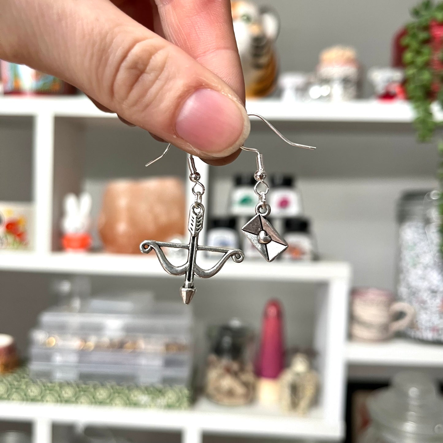 ‘angel’ earrings