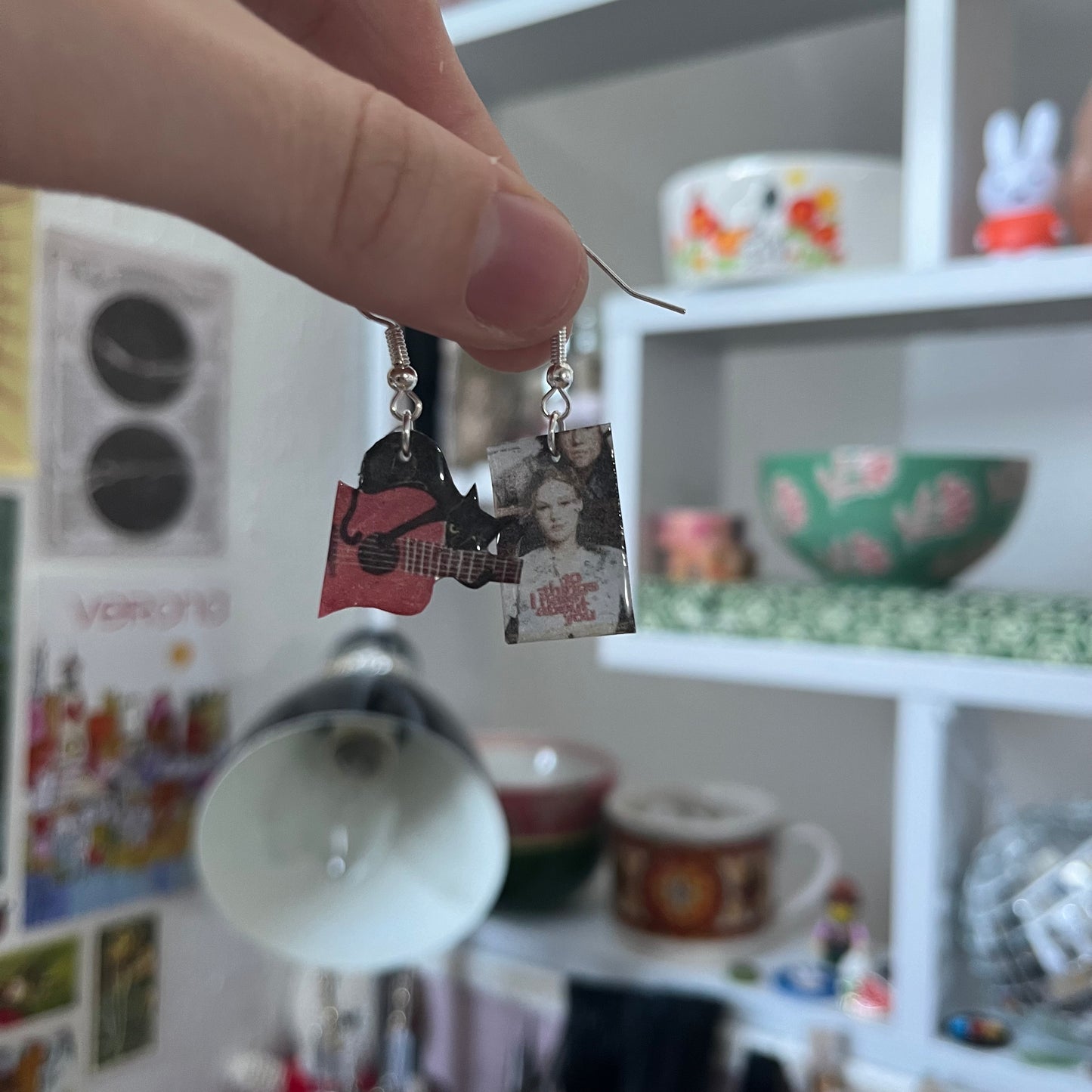 ‘i want you, i need you’ earrings