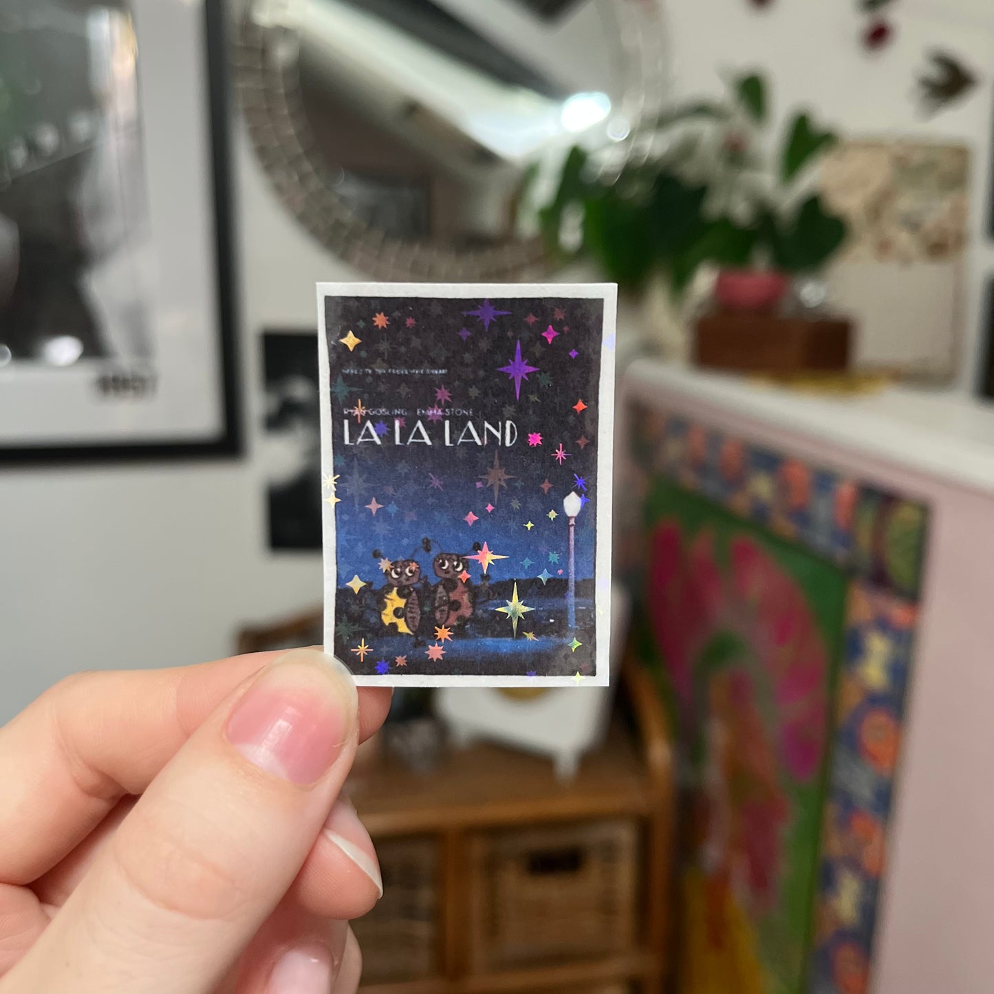 ‘la la land’ sticker