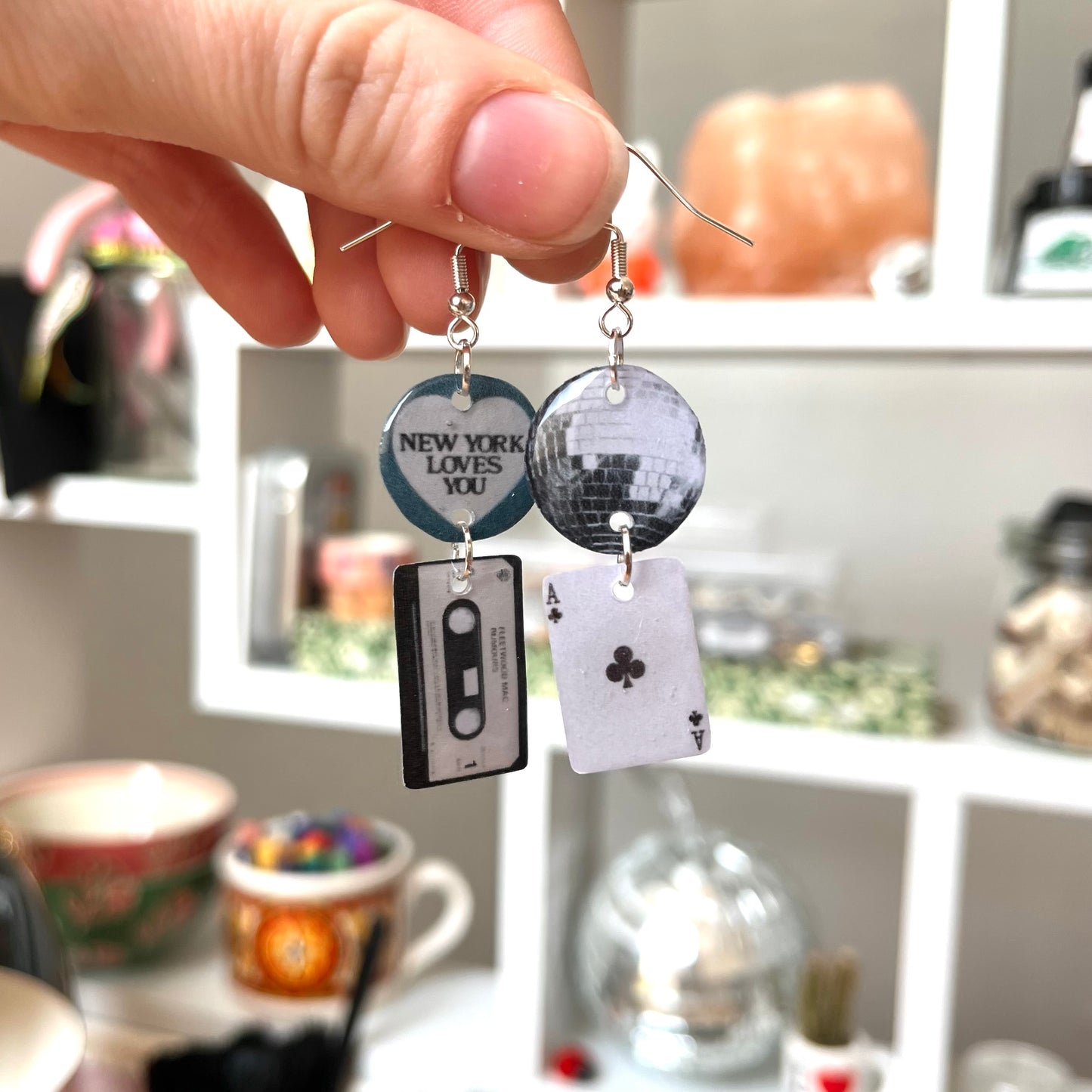 ‘love fool’ earrings