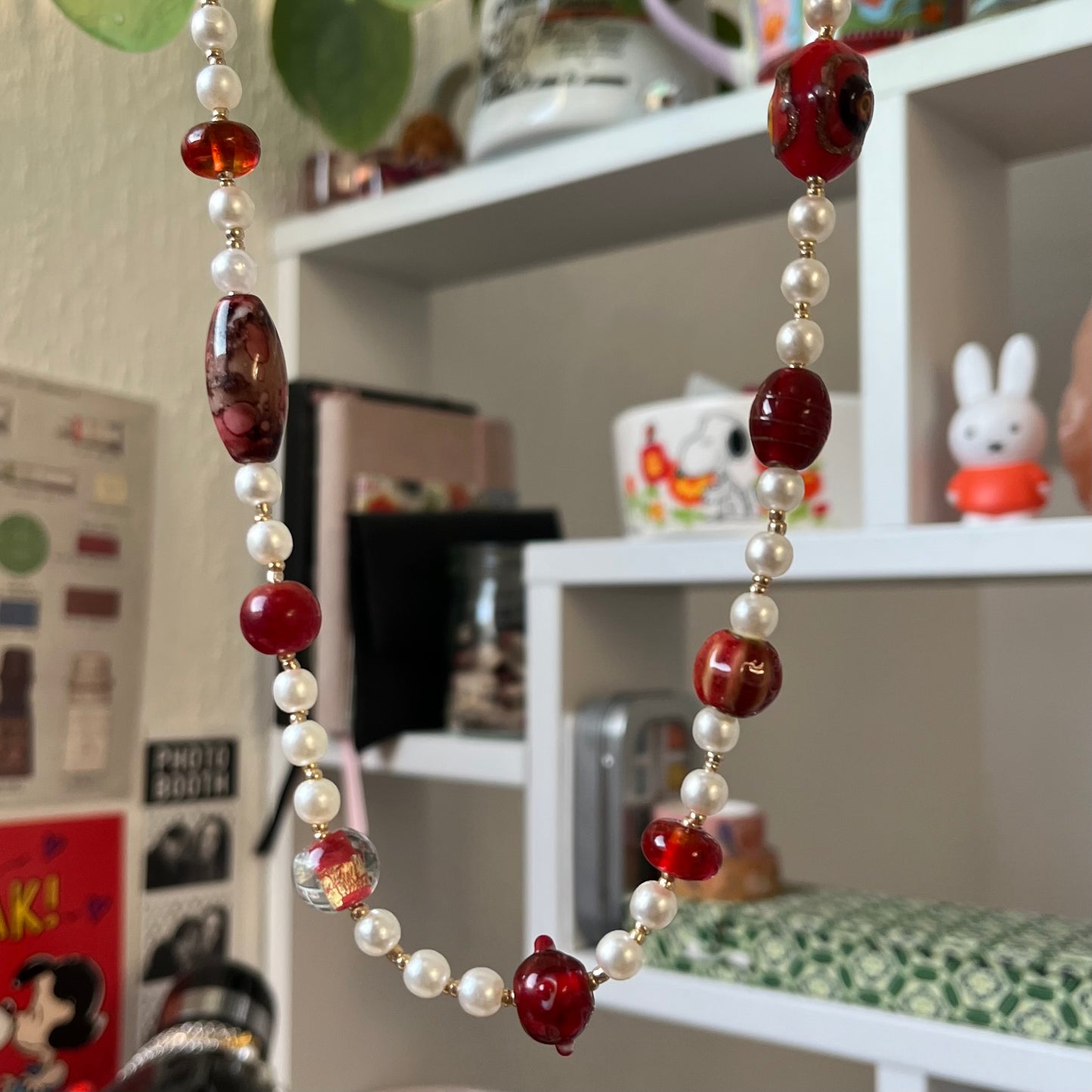 ‘ruby’ necklace