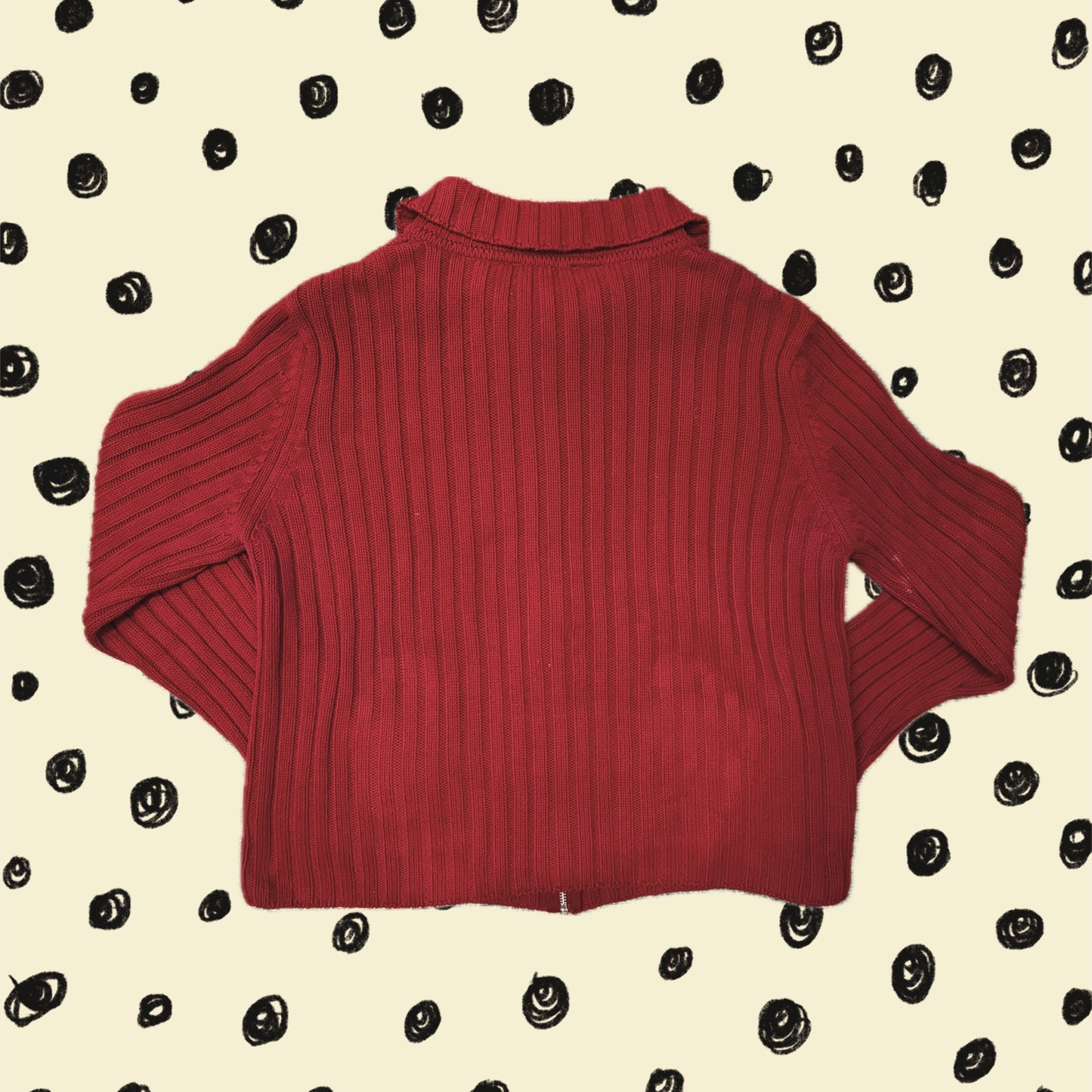 ‘even these apples look fake’ upcycled top