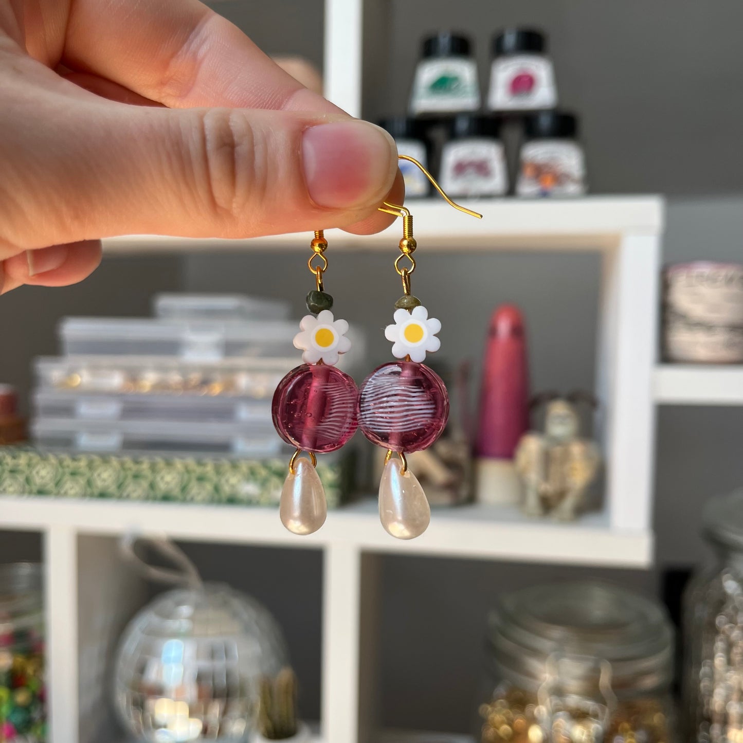 ‘flowers’ earrings