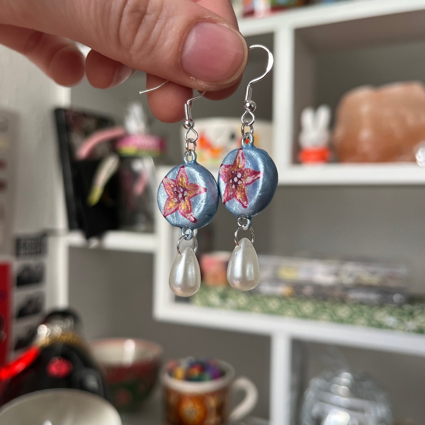 ‘fine line’ earrings (silver)