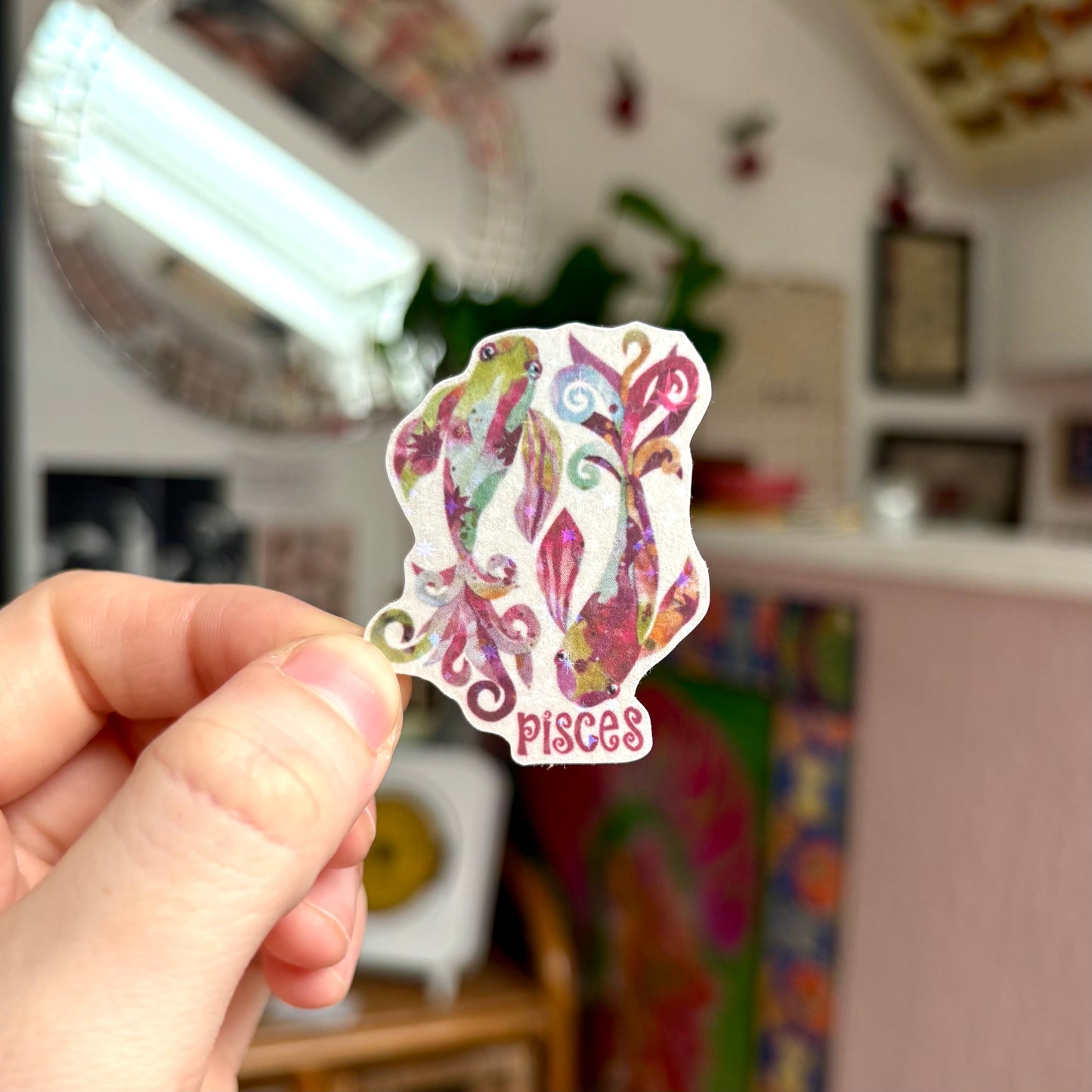 ‘pisces’ zodiac sticker