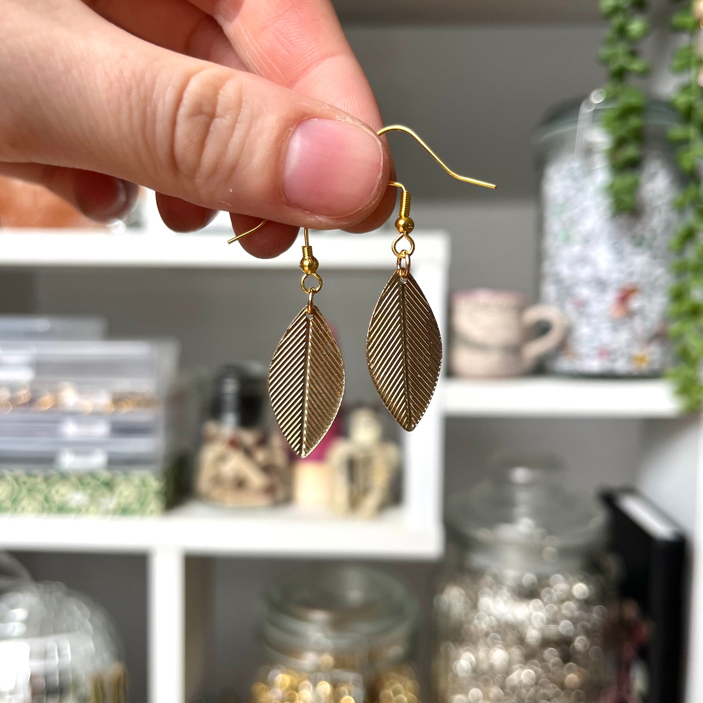 ‘leaves’ earrings