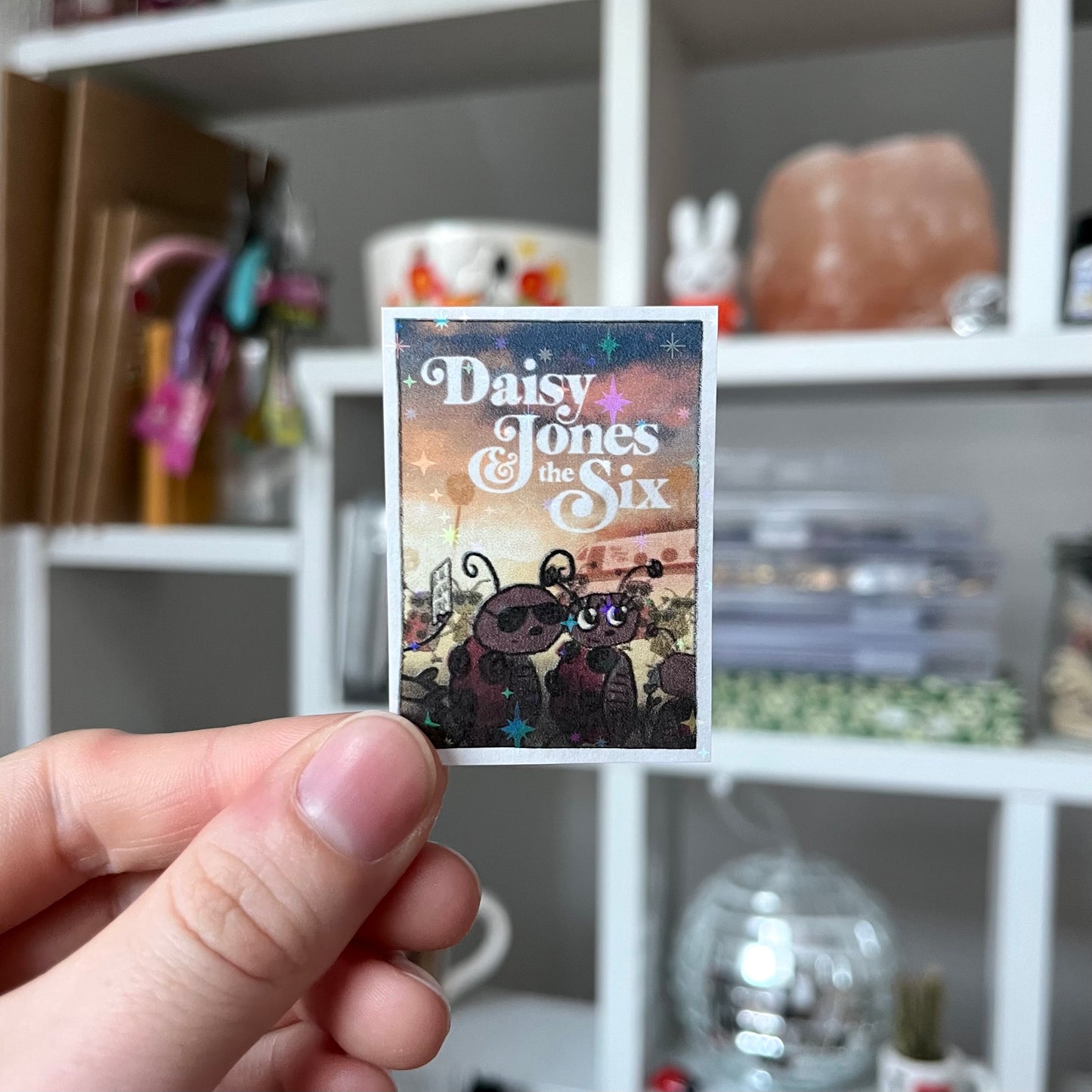 ‘daisy jones and the six’ sticker