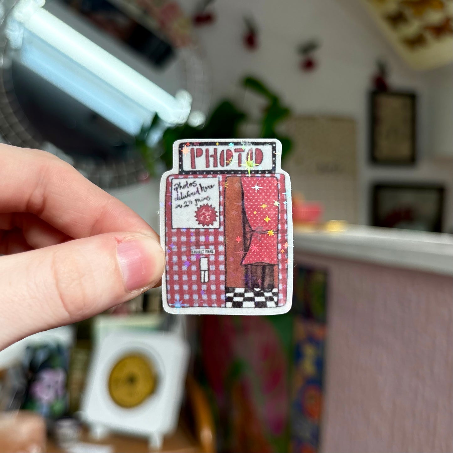 ‘Photobooth’ sticker