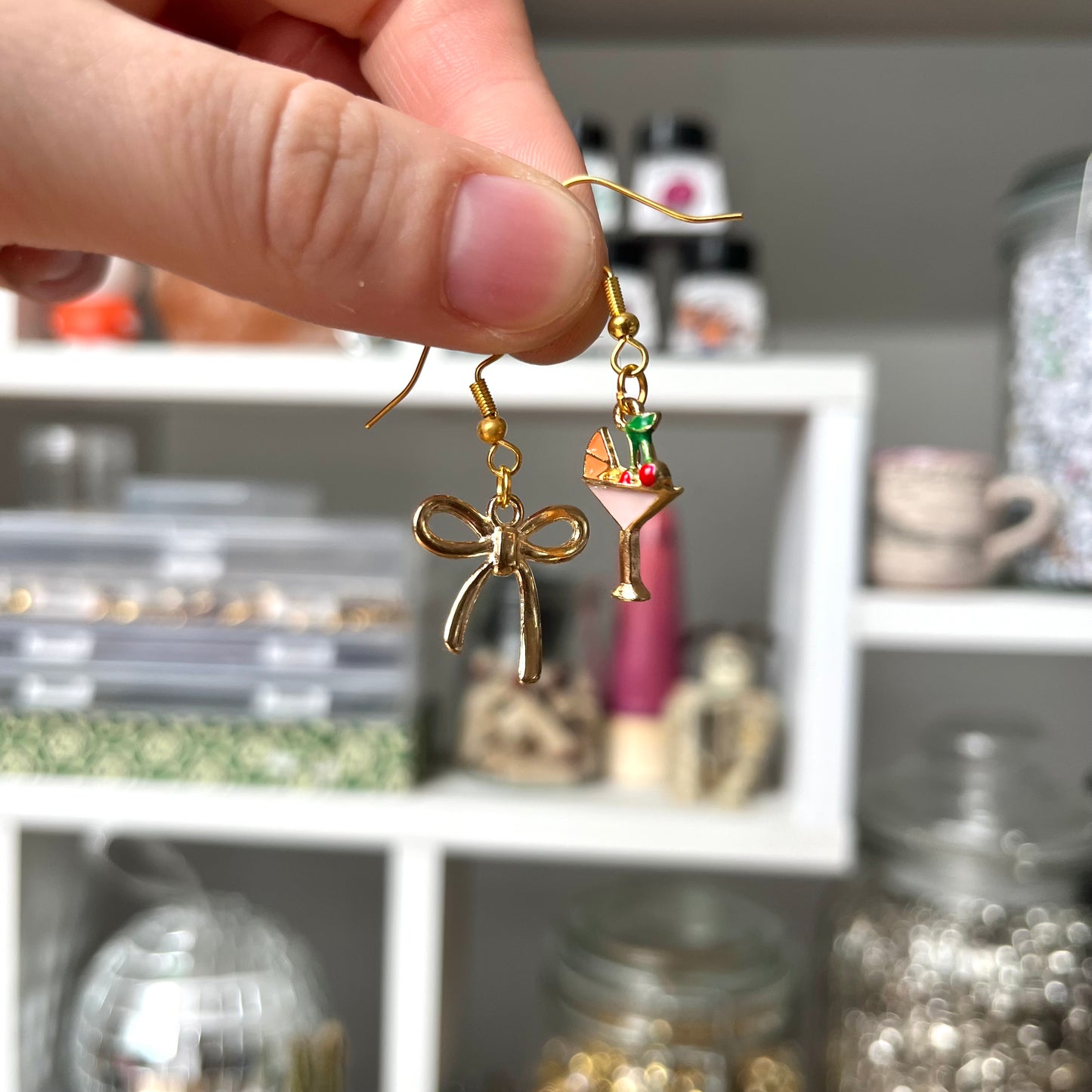 ‘cocktail’ earrings
