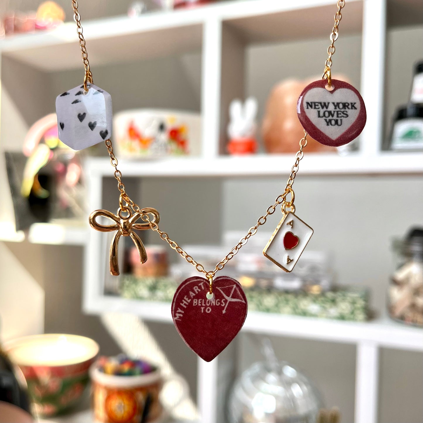 ‘with love’ necklace