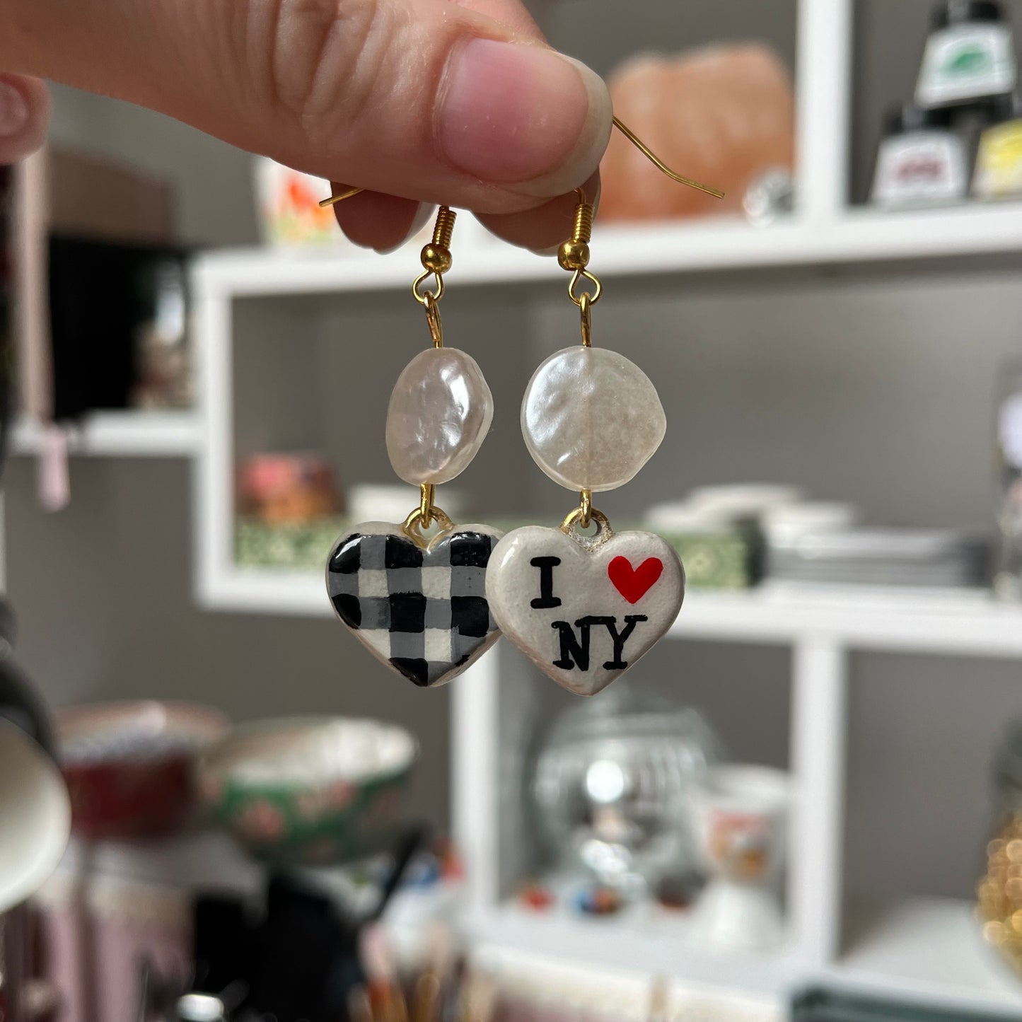 ‘i love new york’ earrings