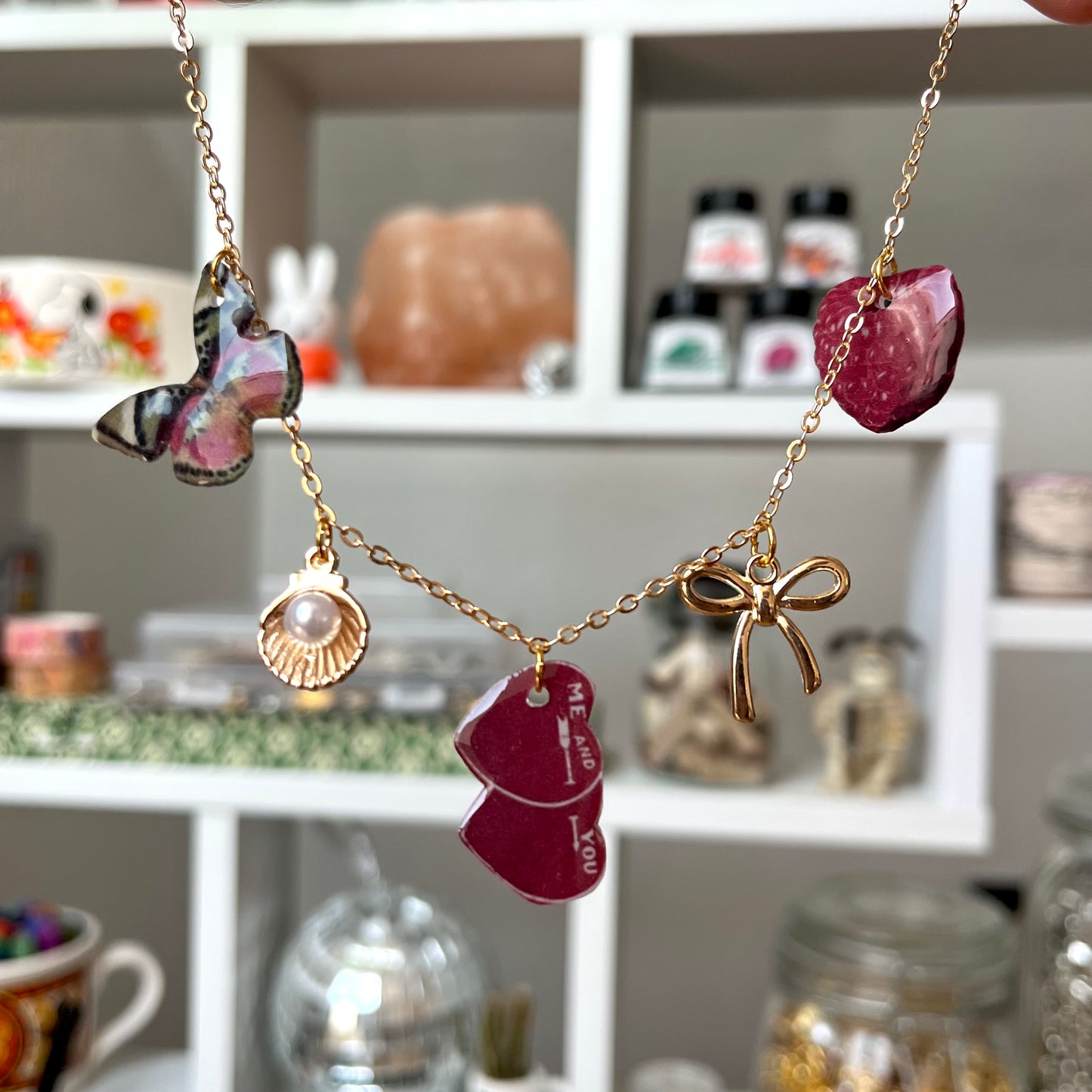 ‘summer fruits’ necklace