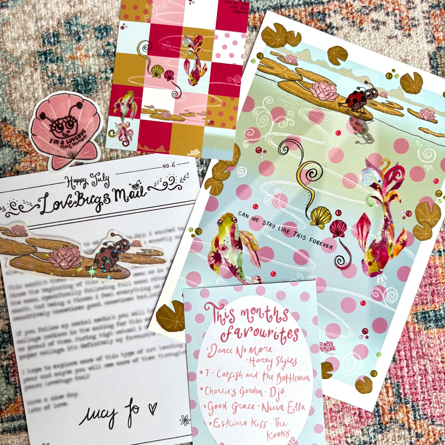 INCASE YOU MISSED IT: Lovebugs Mail no.6