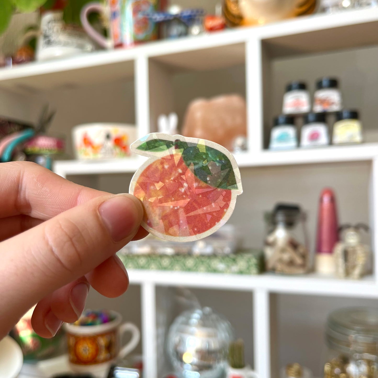 ‘orange’ sticker