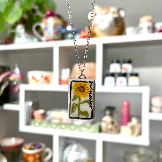 ‘sunflowers’ necklace