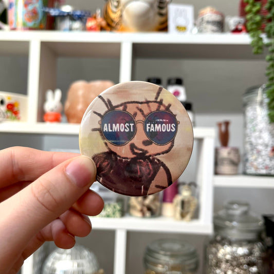 ‘almost famous’ badge