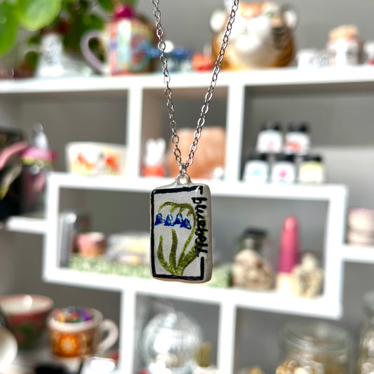 ‘bluebells’ necklace
