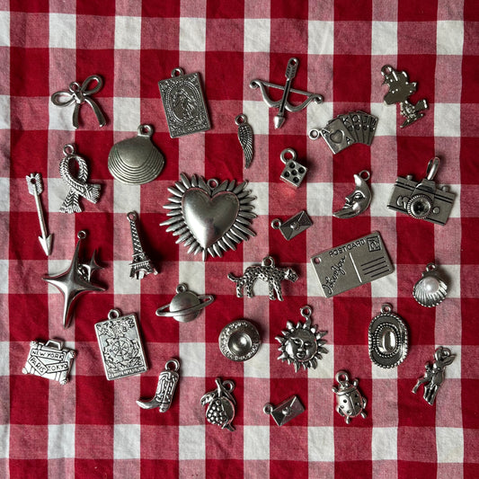 SILVER CHARMS for custom jewellery