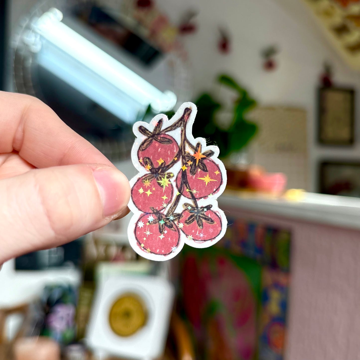 ‘tomatoes’ sticker