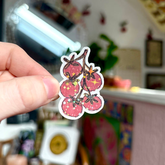 ‘tomatoes’ sticker
