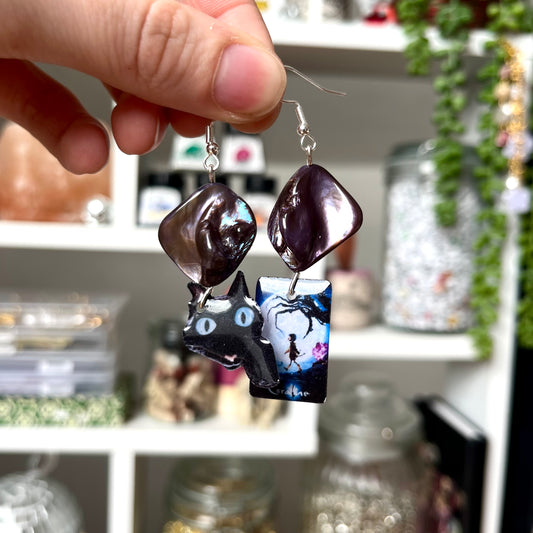 ‘coraline’ earrings (silver)