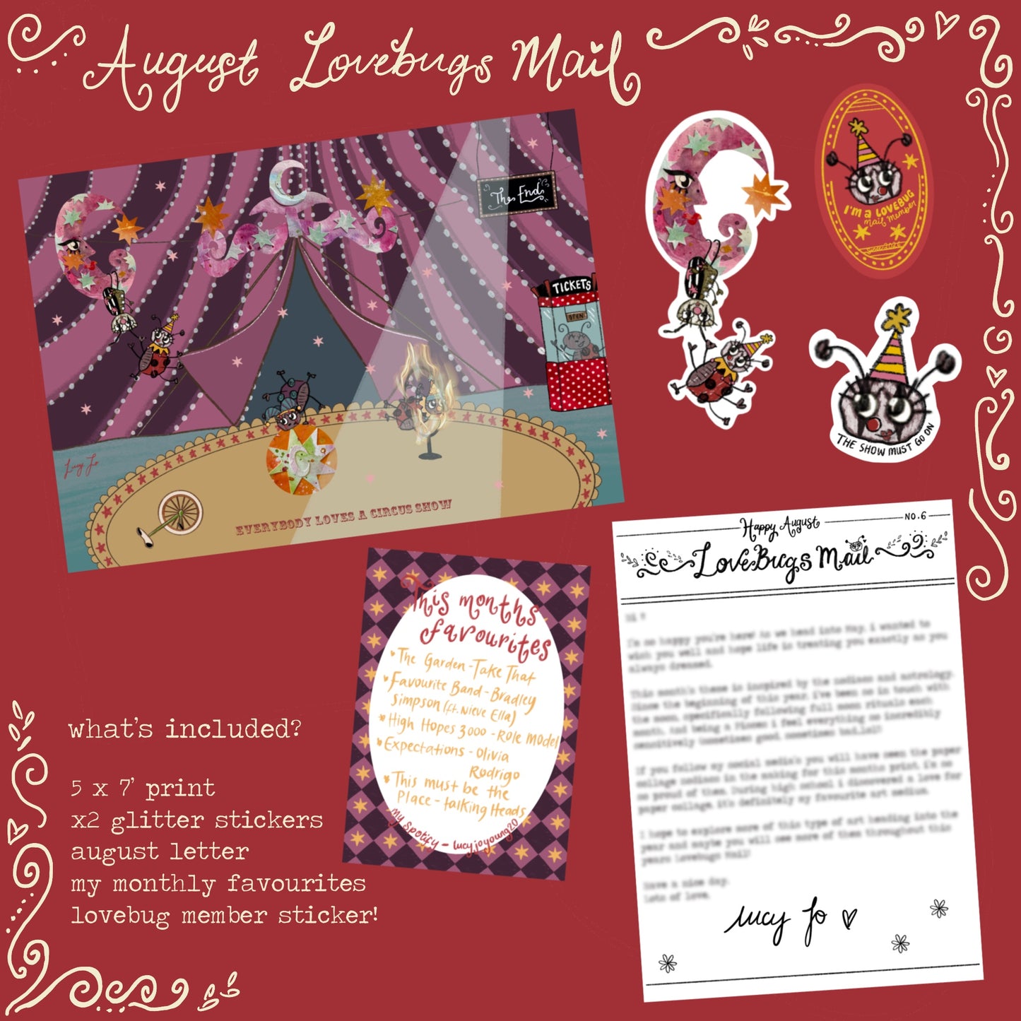 INCASE YOU MISSED IT: Lovebugs Mail no.7