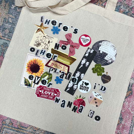 ‘no other place’ tote