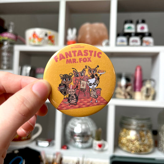 ‘fantastic mr fox’ badge