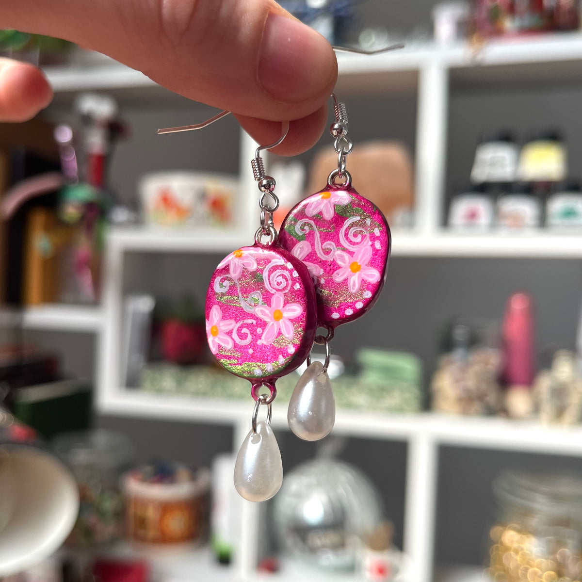 ‘flora’ earrings (silver)
