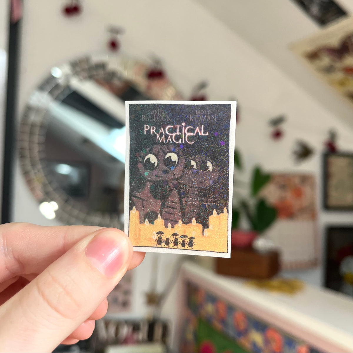 ‘practical magic’ sticker