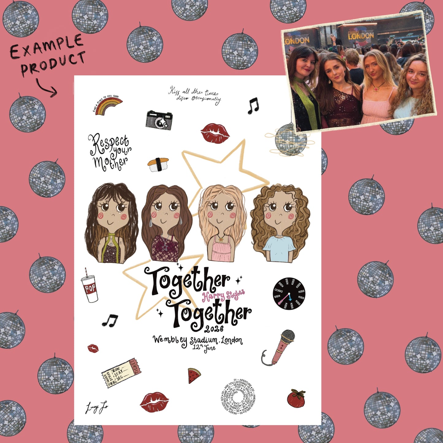 COMMISSION PRINTS ‘together together ‘26’