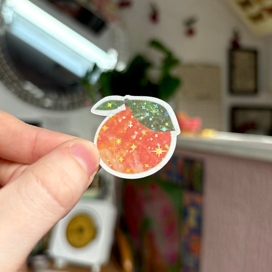 ‘orange’ sticker