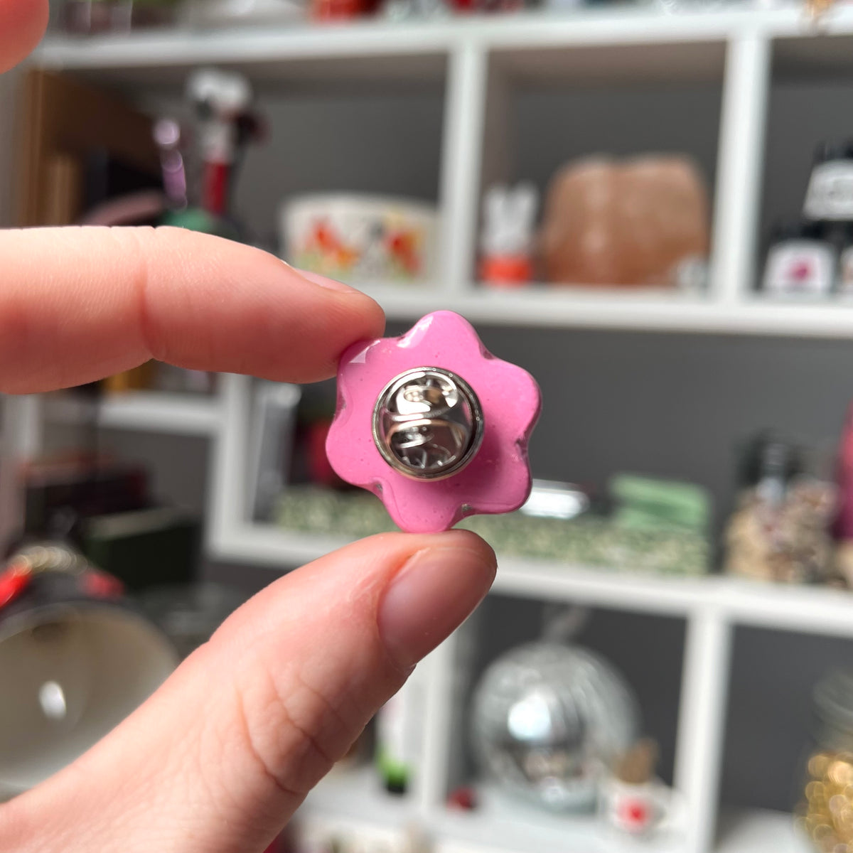 ‘the star lover’ clay pin