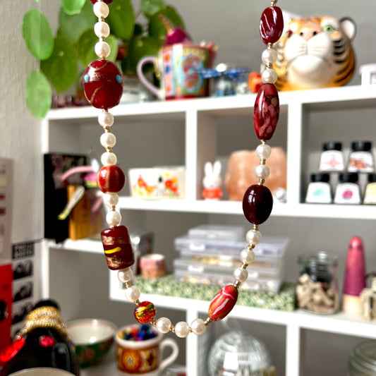 ‘ruby’ necklace