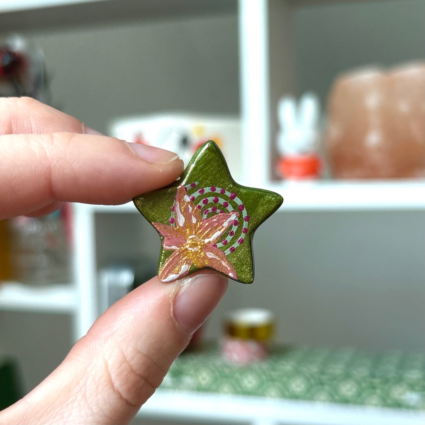 ‘willow’ clay pin (no.1)