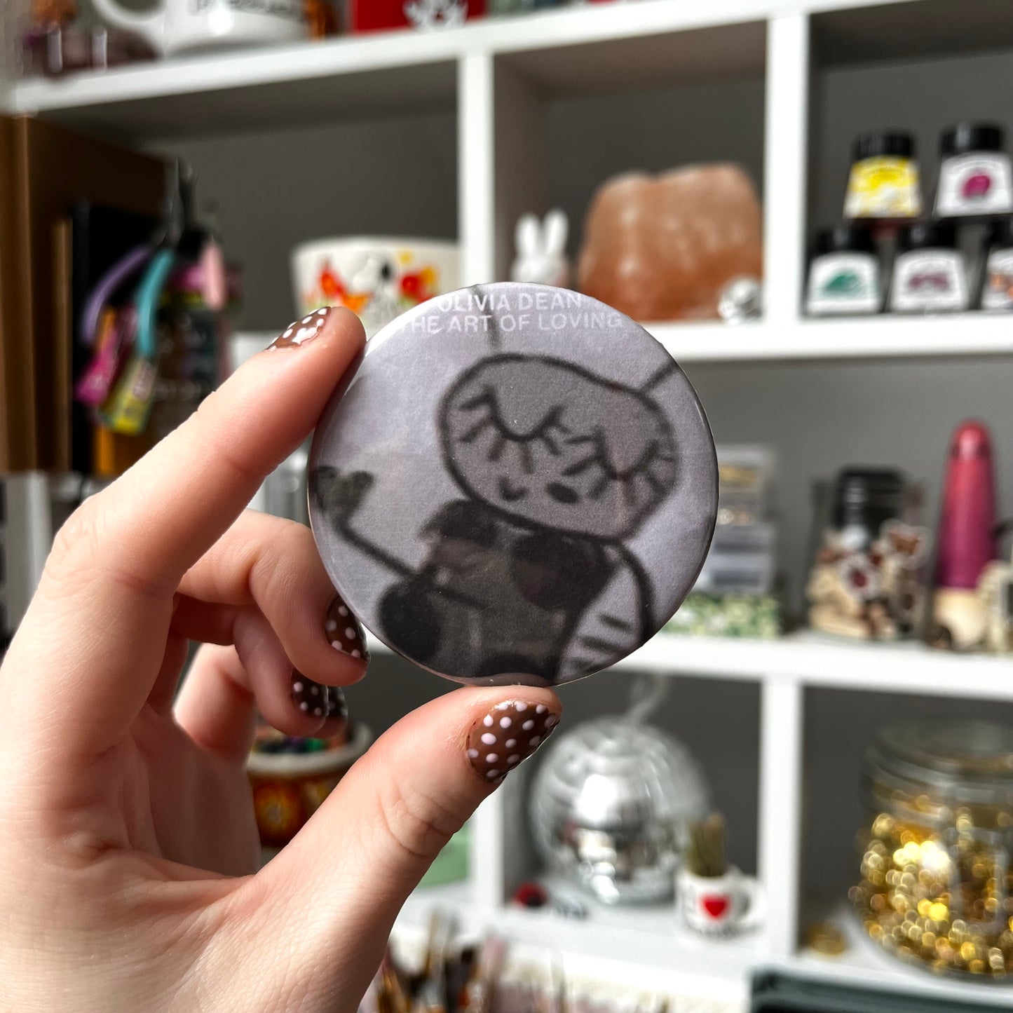 ‘the art of loving’ badge