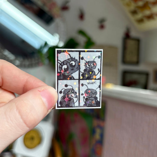 ‘bug photobooth’ sticker