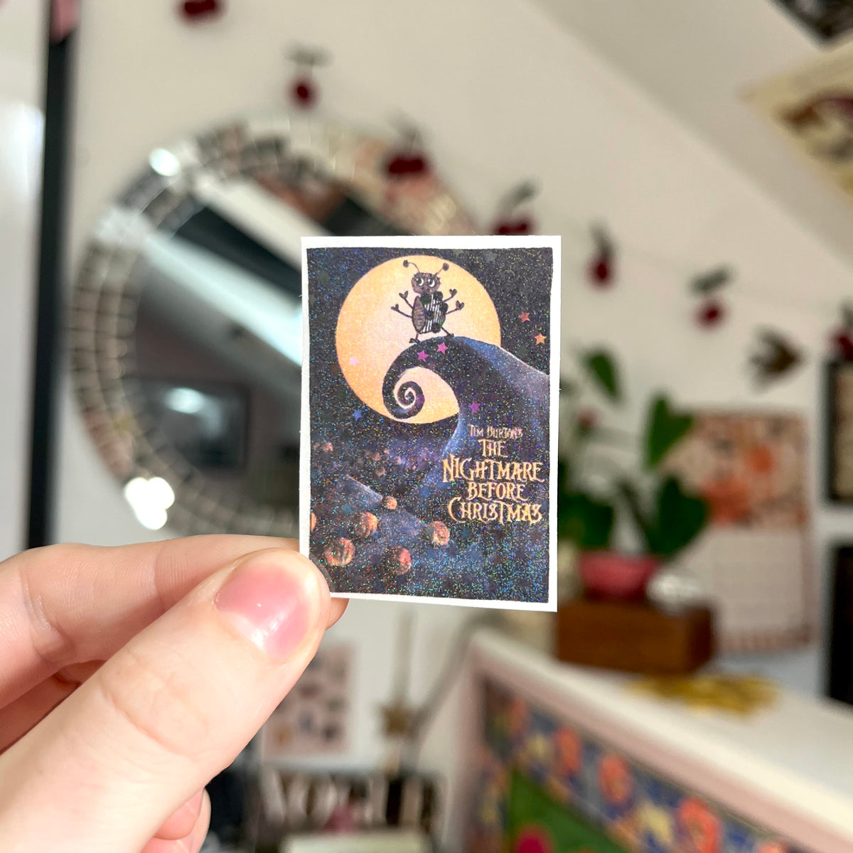 ‘the nightmare before christmas’ sticker